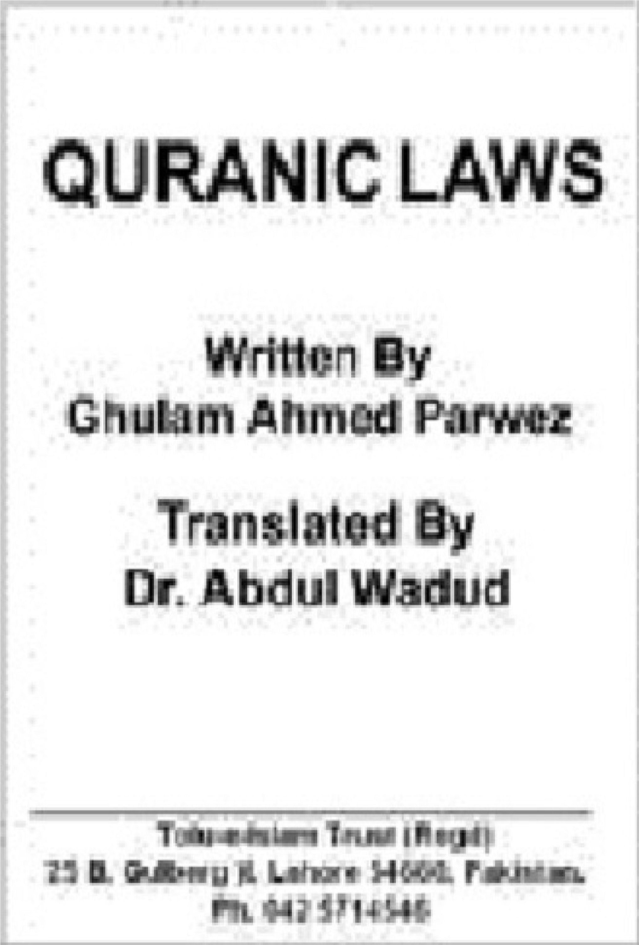 Quranic-Laws